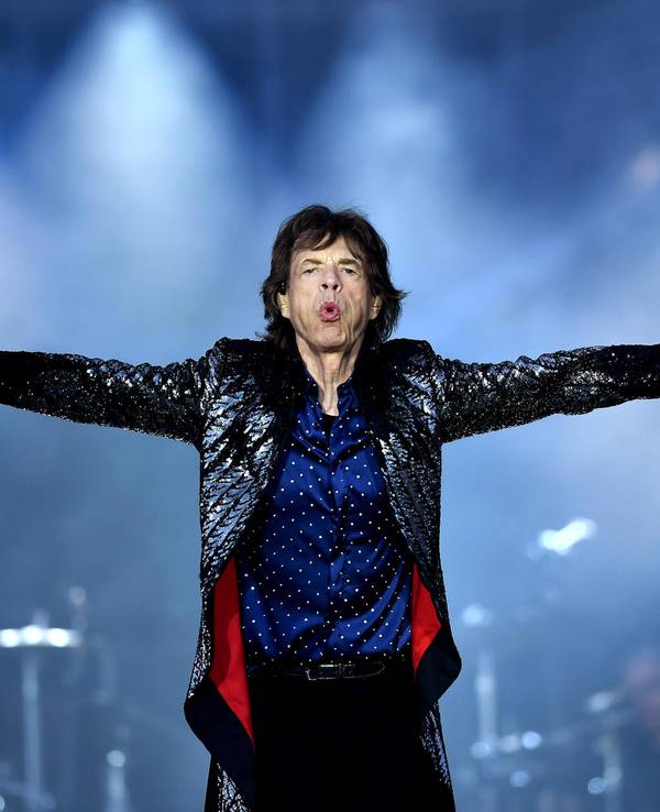 Mick Jagger _ auf der Bühne