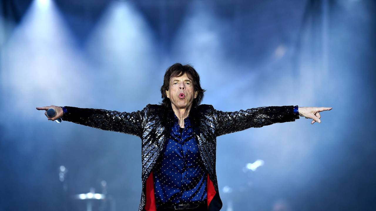 Mick Jagger _ auf der Bühne