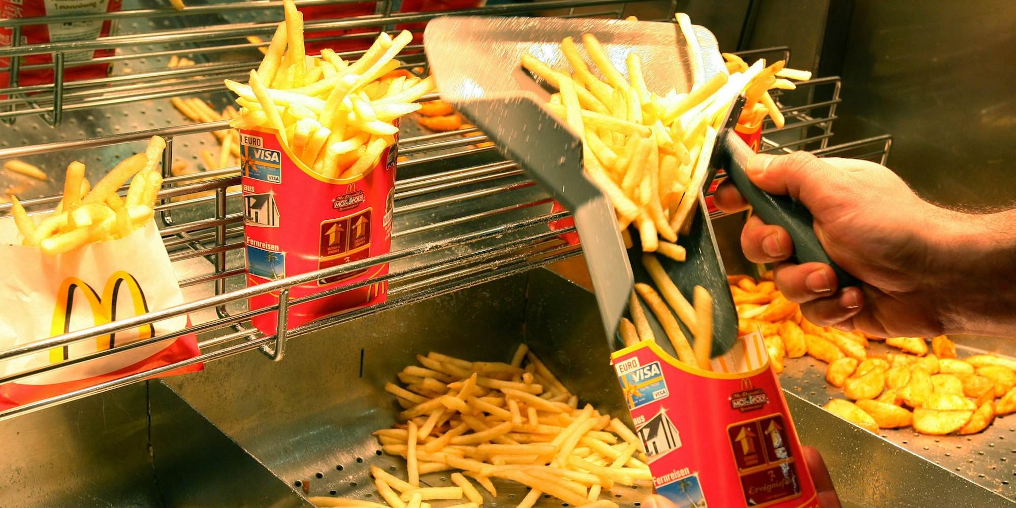 Pommes im Happy Meal von McDonalds sind vegetarisch