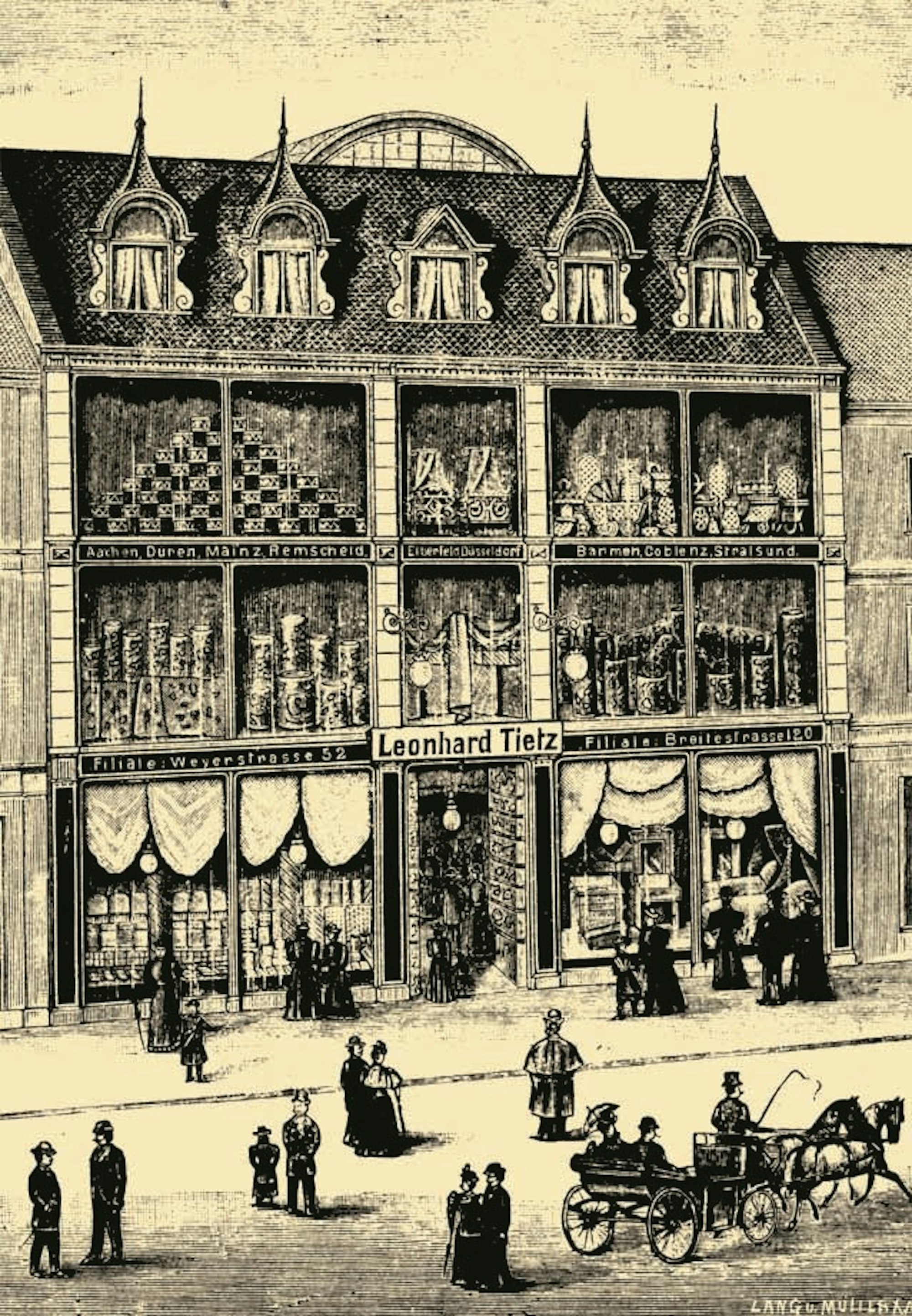 Galeria-Kaufhof-Koeln-Hohe-Strasse-historisch