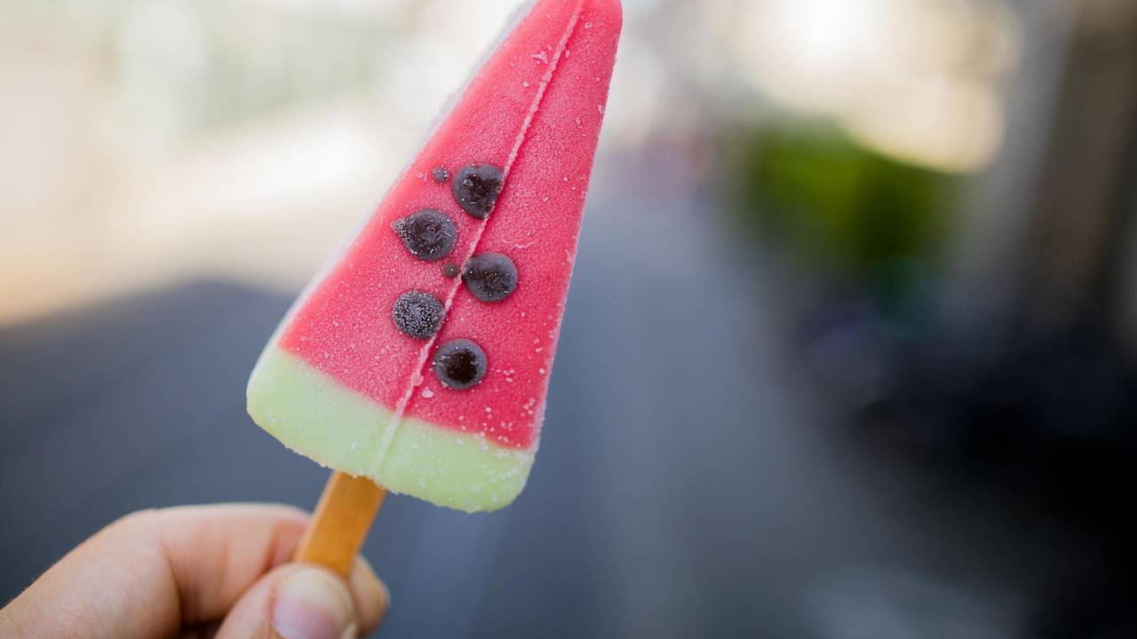 Eis am Stiel von Langnese: Hier ein Pirulo Watermelon. Bei Langnese stehen sehr viele Jobs auf dem Spiel.