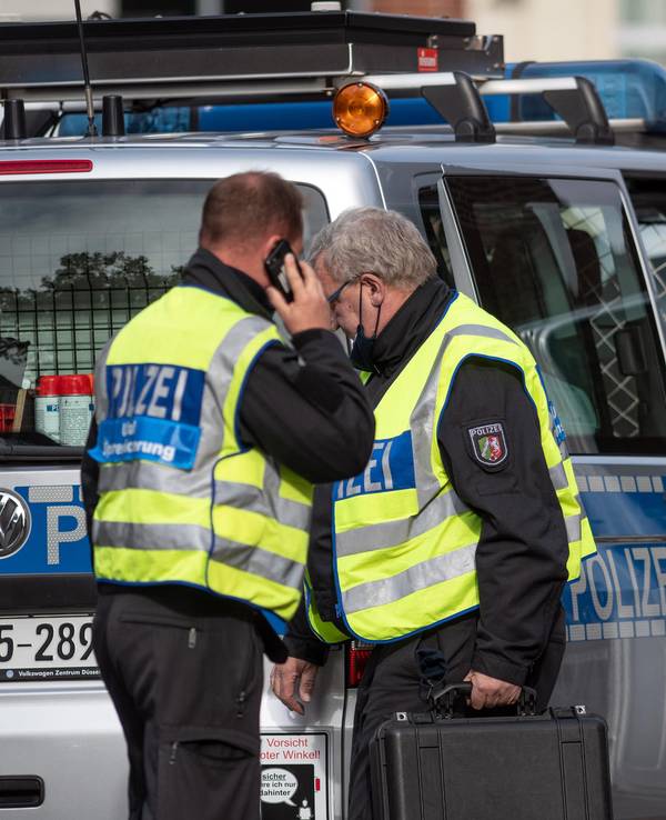 Die Polizei in Bergisch-Gladbach.