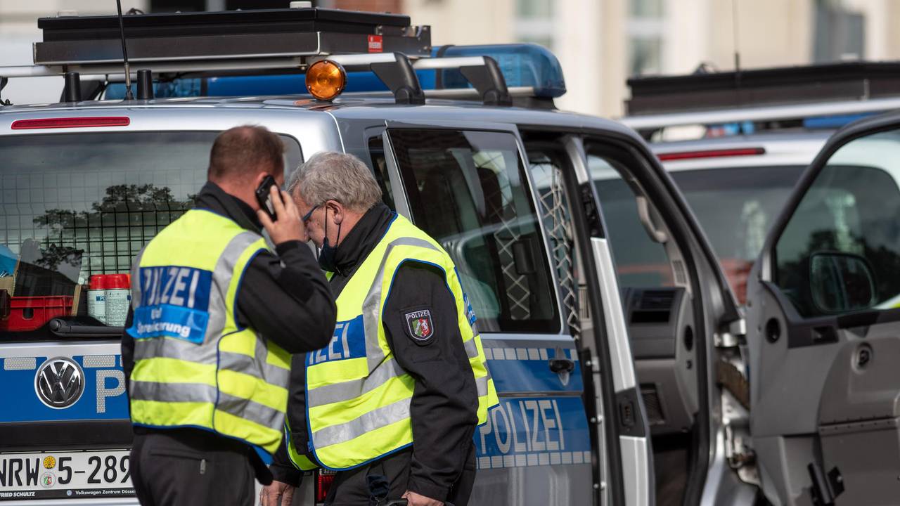Die Polizei in Bergisch-Gladbach.