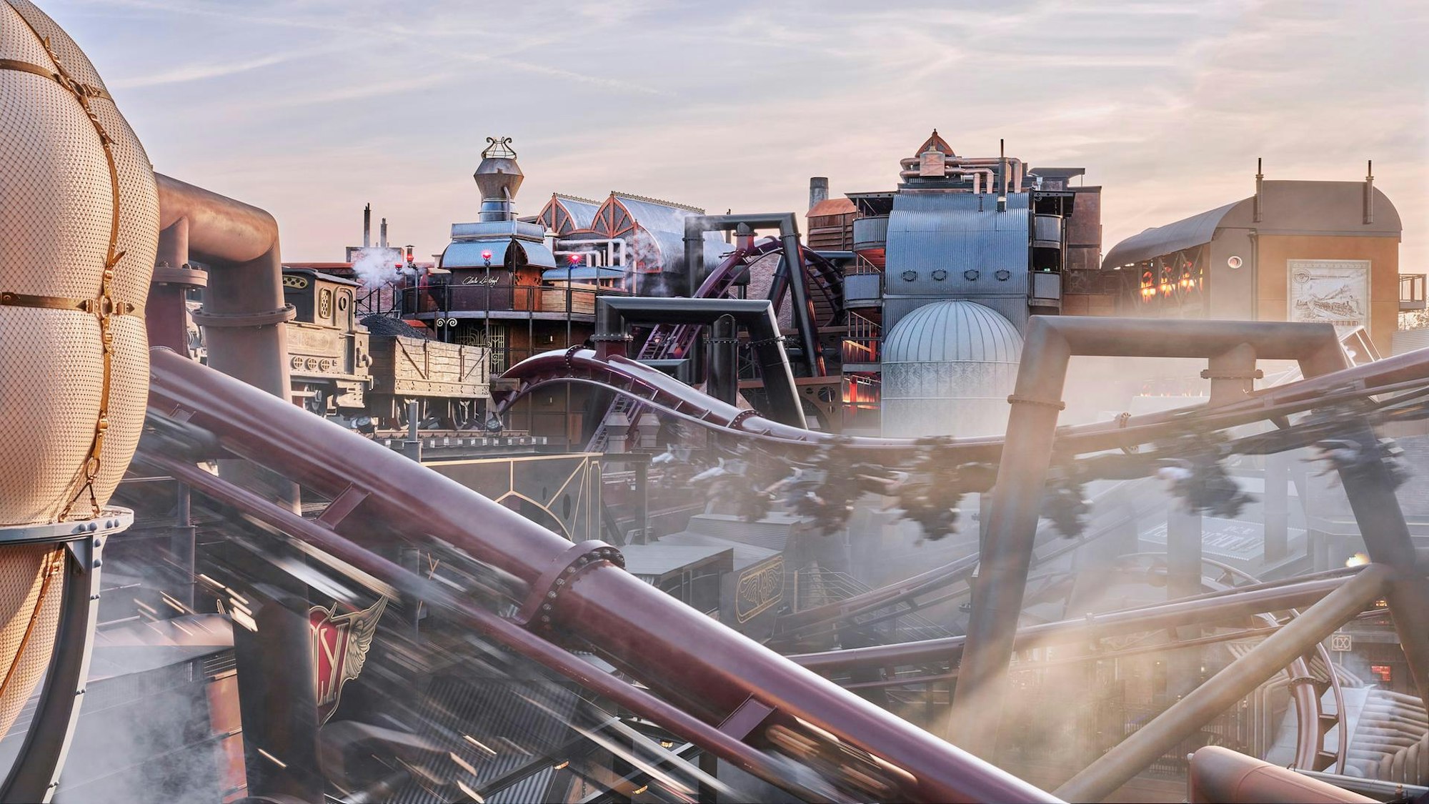 Die neue Themenwelt Rookburgh im Phantasialand.