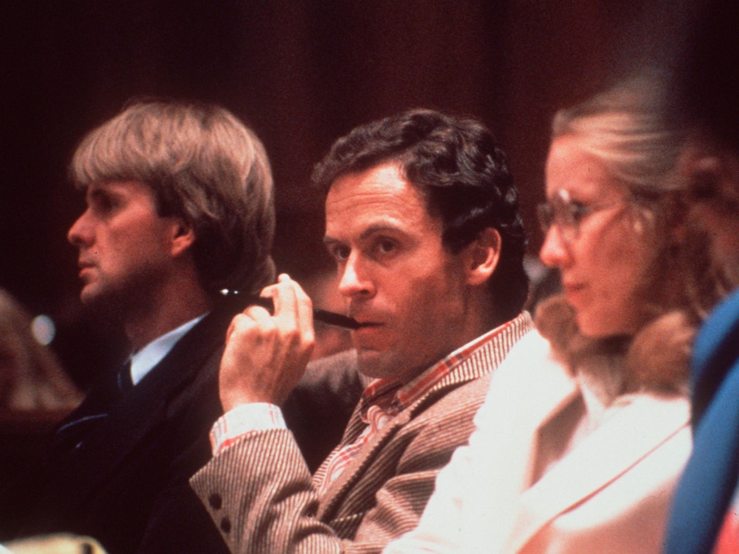 Ted Bundy vor Gericht.