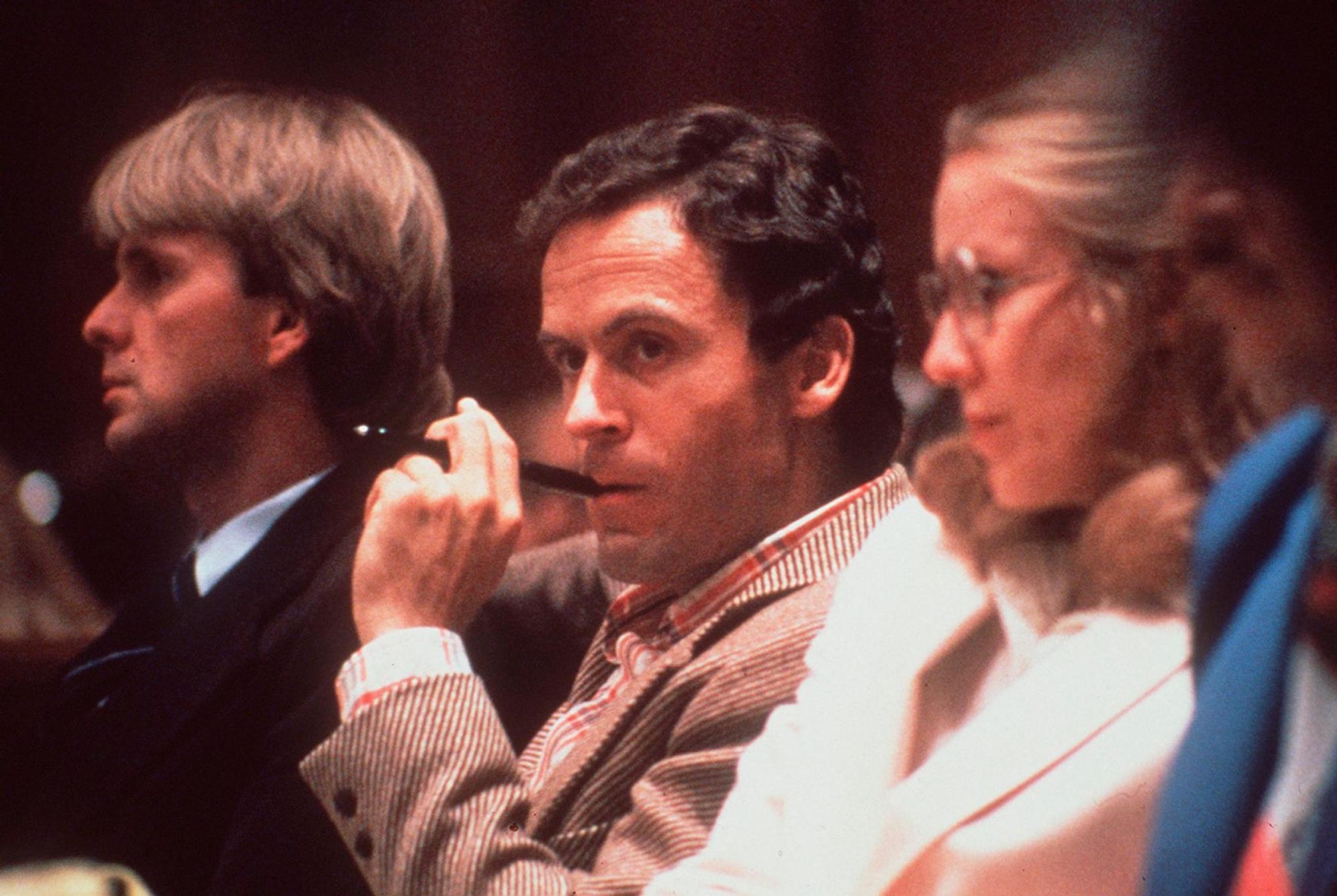 Ted Bundy vor Gericht.