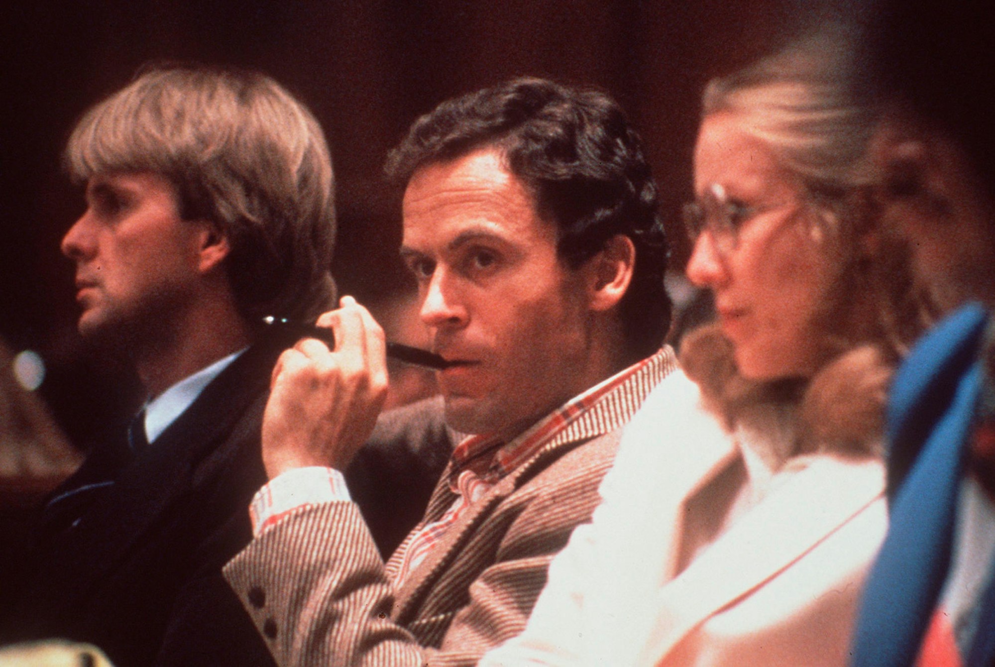 Ted Bundy vor Gericht.