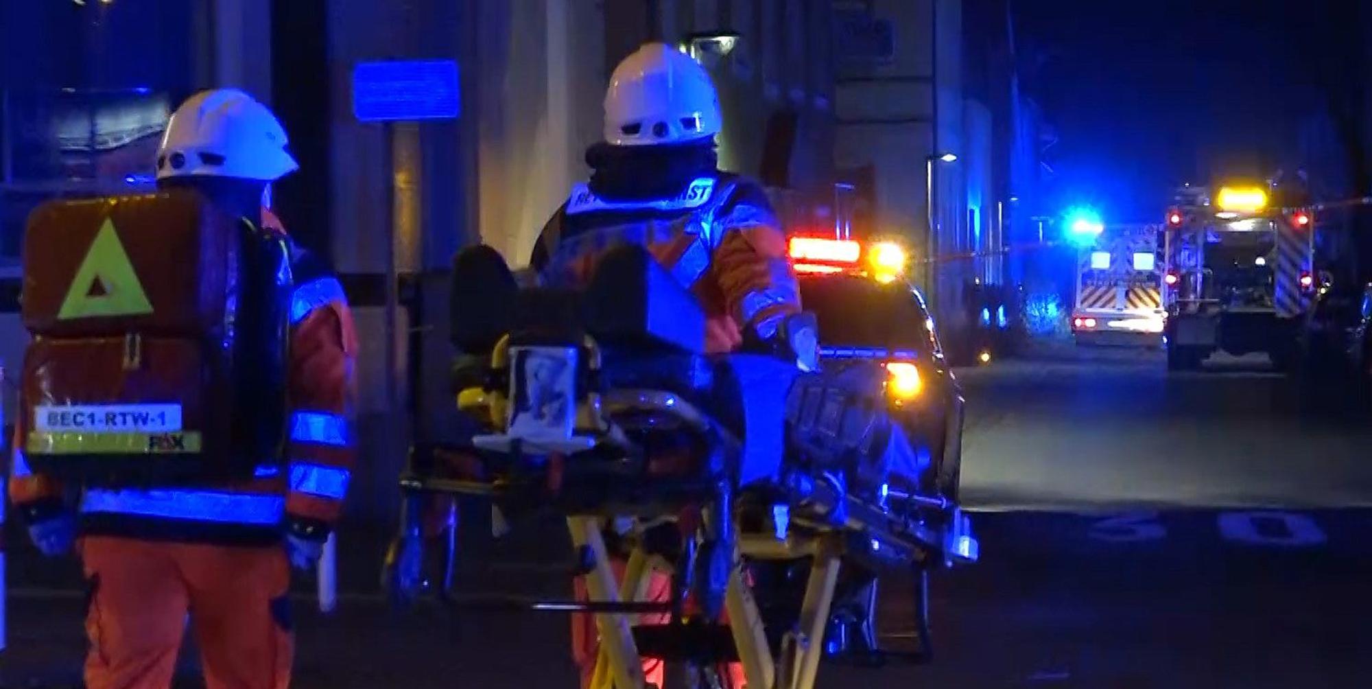 rettungskräft trage