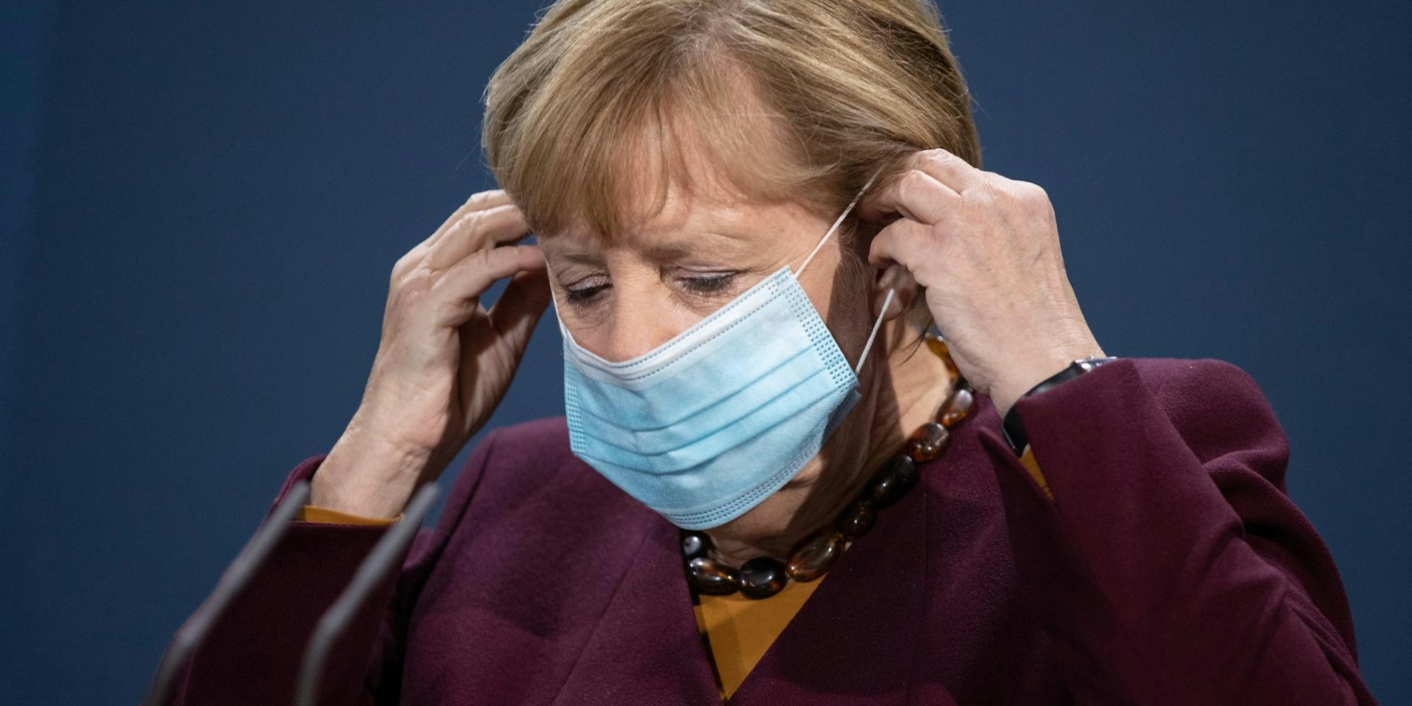 Angela Merkel Schutz