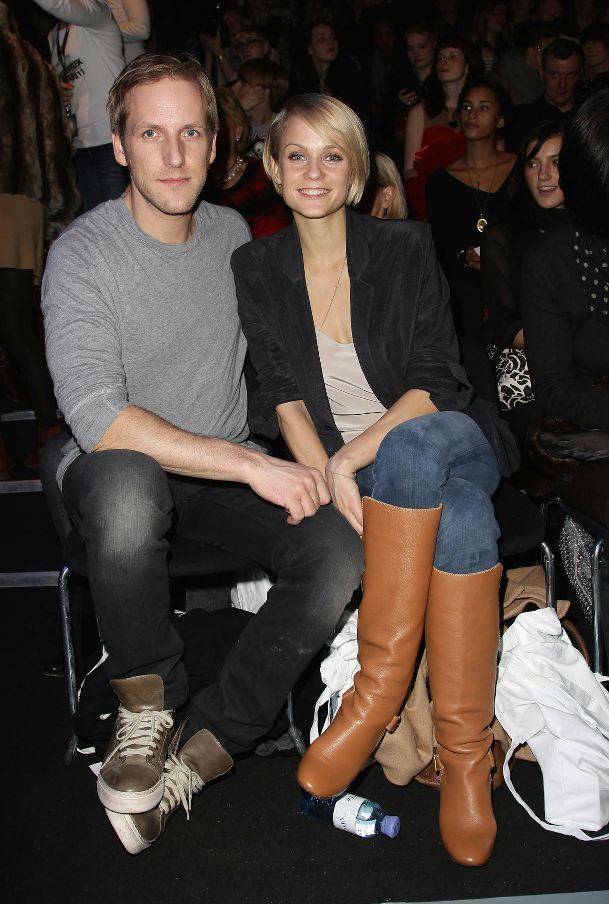 Jan Hahn mit Mirjam Weichselbraun