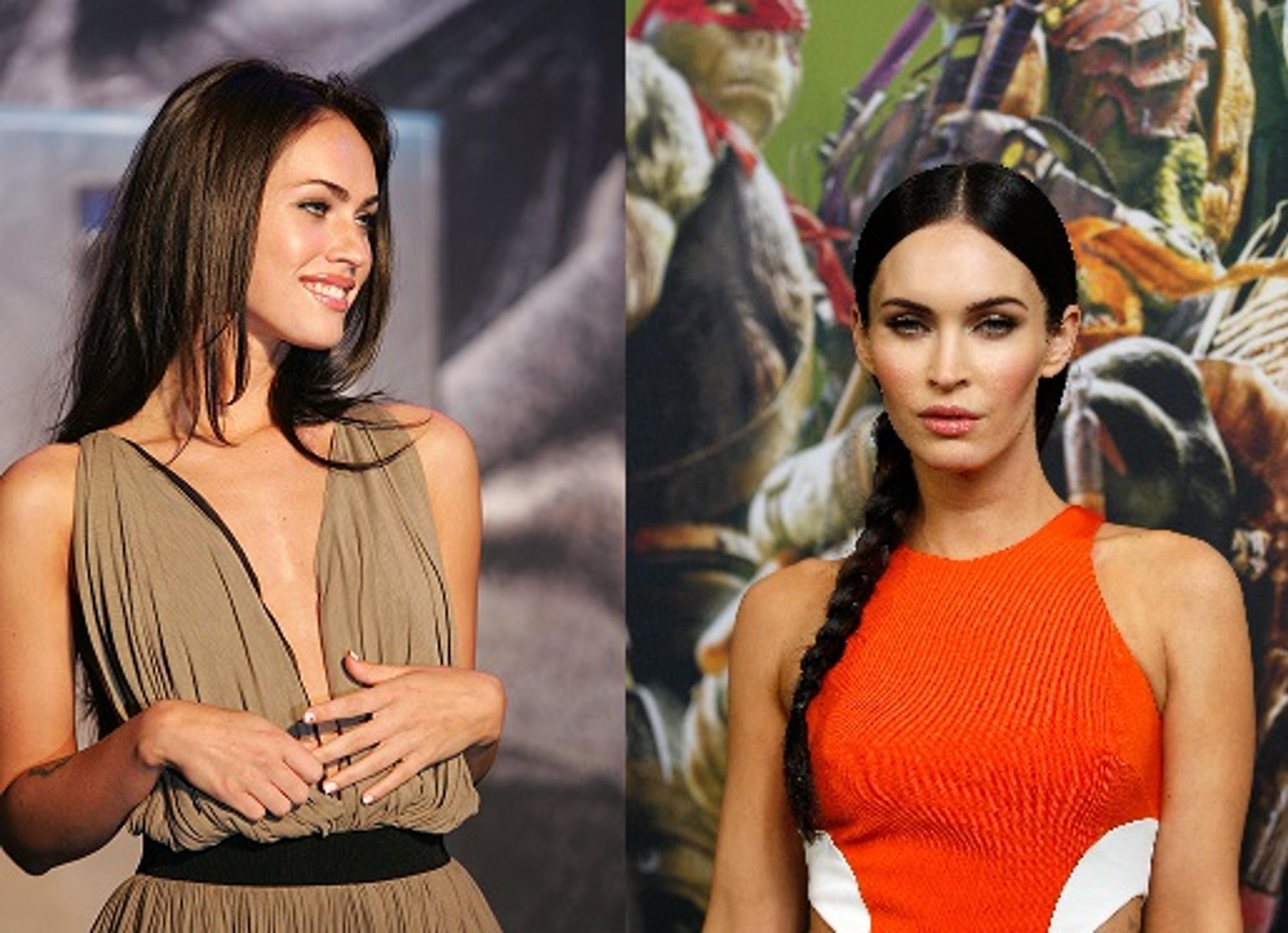 Megan Fox früher heute