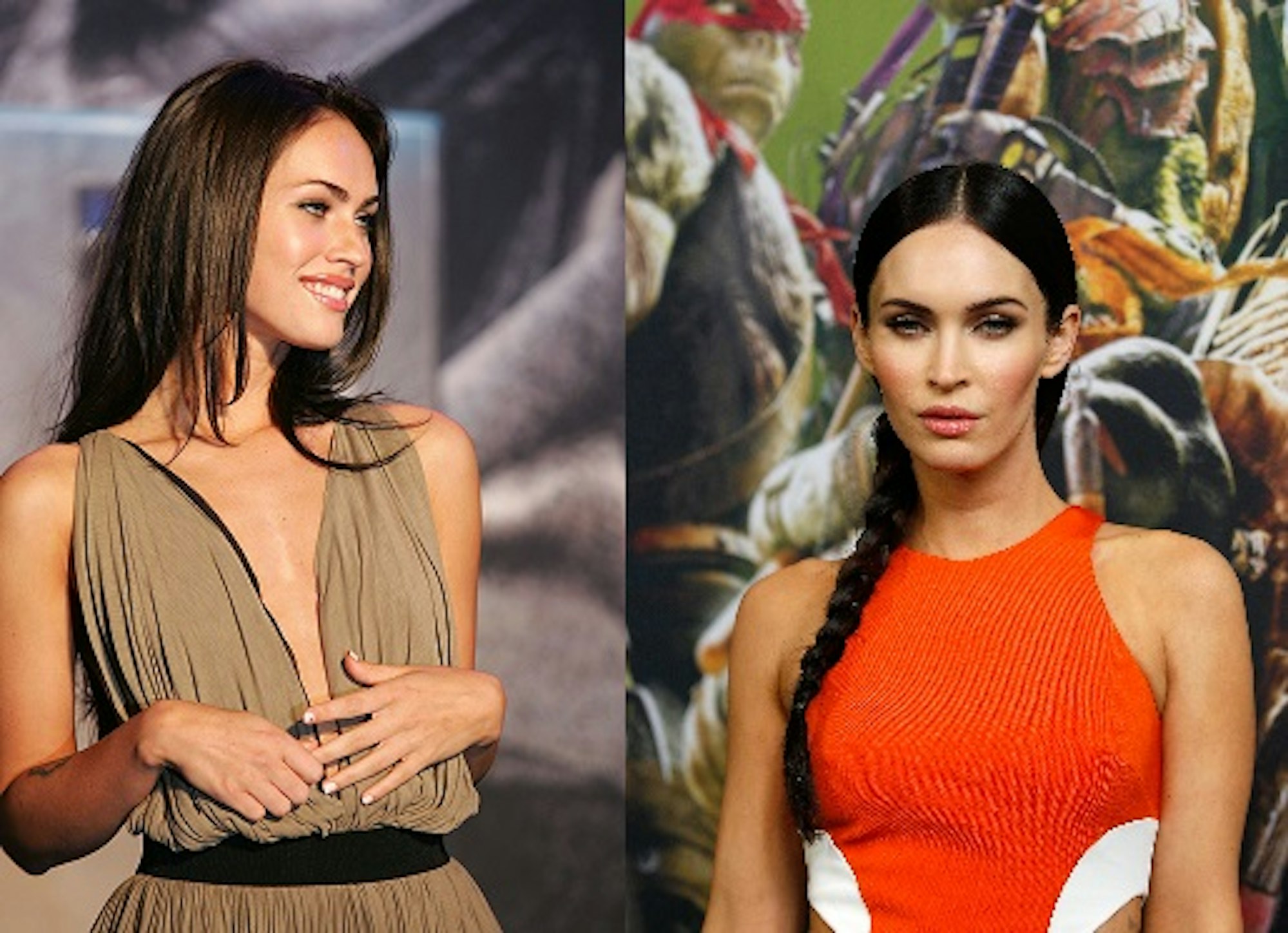 Megan Fox früher heute