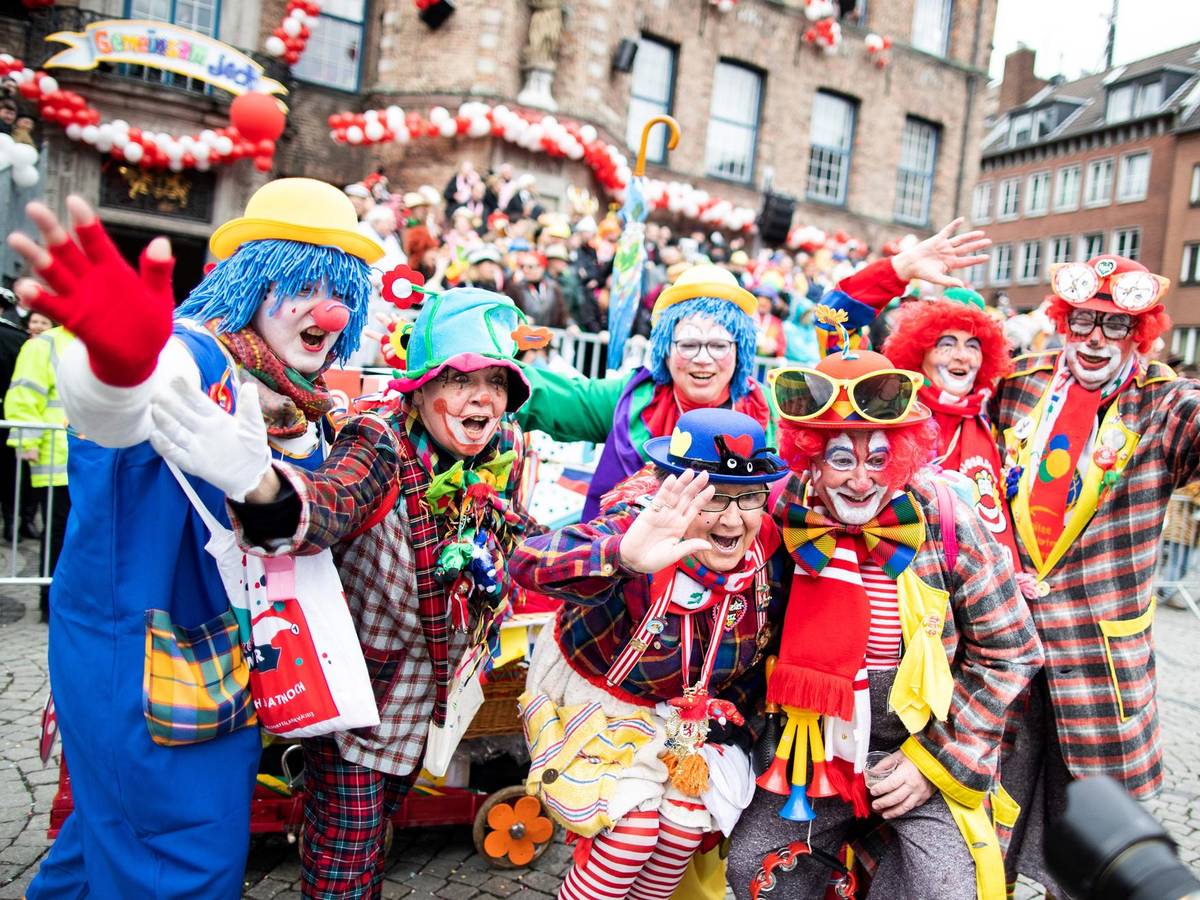 Rosenmontag in Düsseldorf