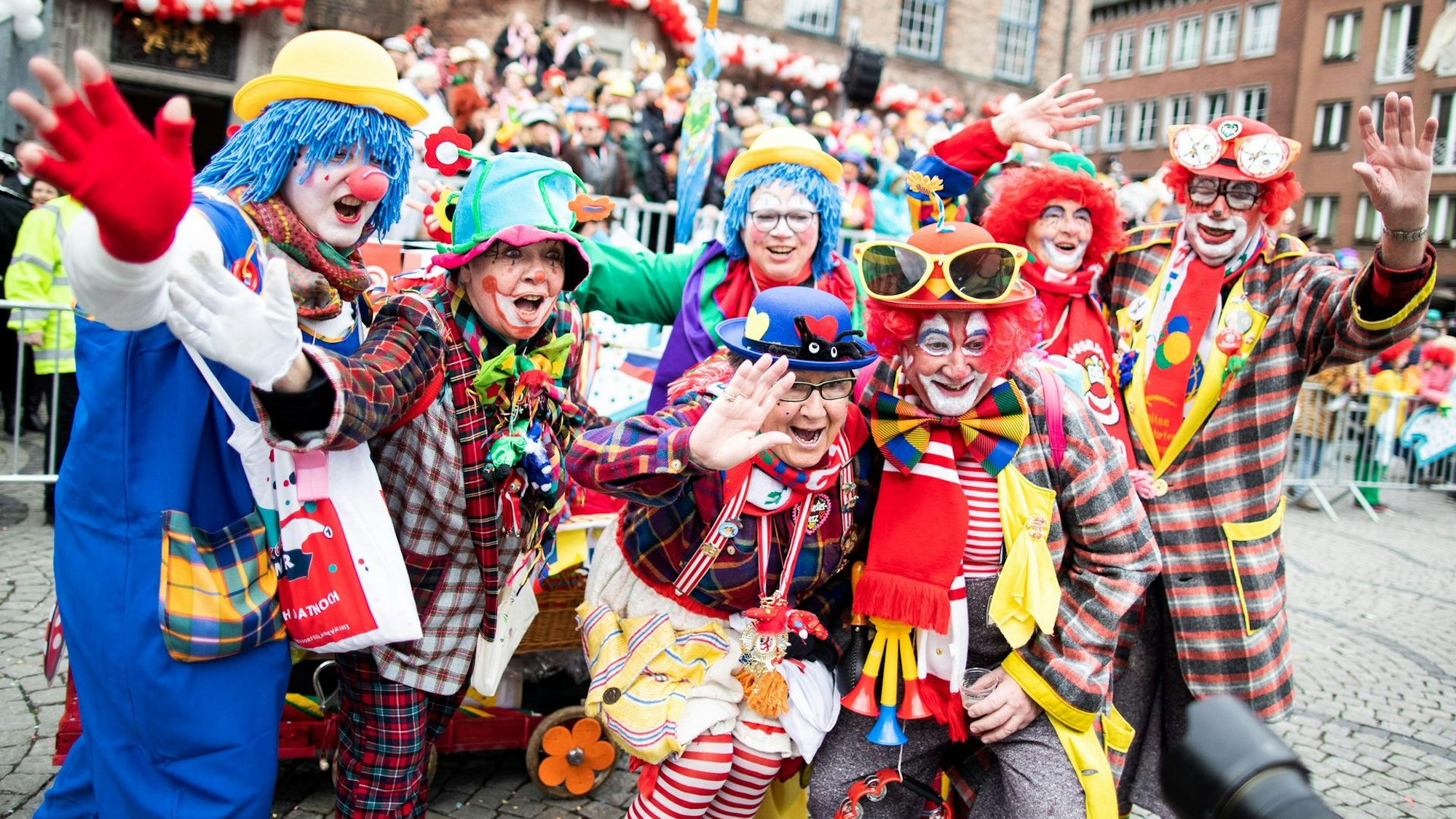 Rosenmontag in Düsseldorf