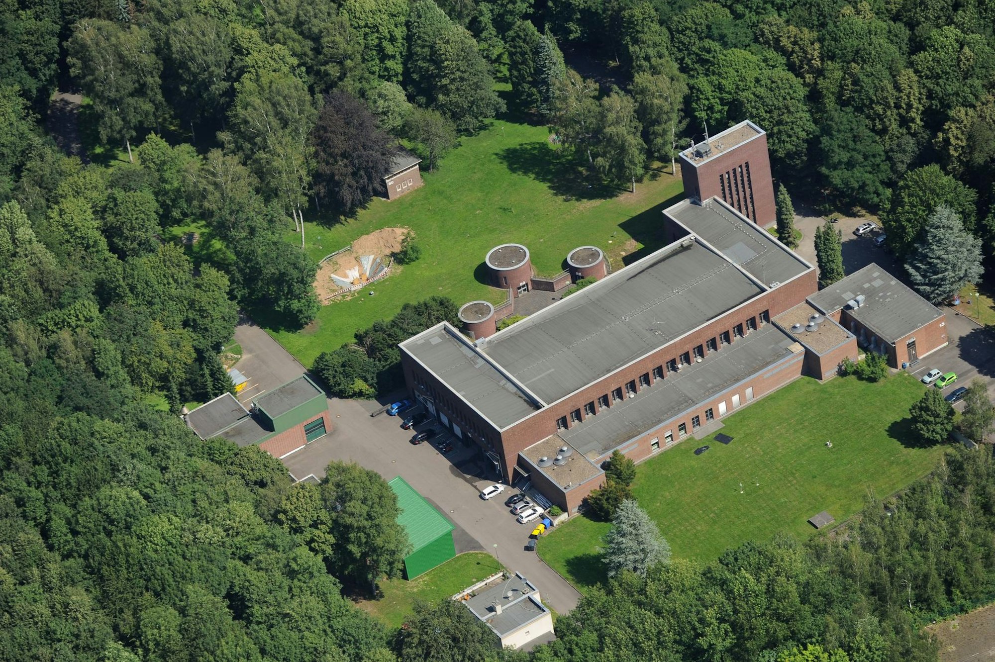 Das Wasserwerk in Köln-Weiler