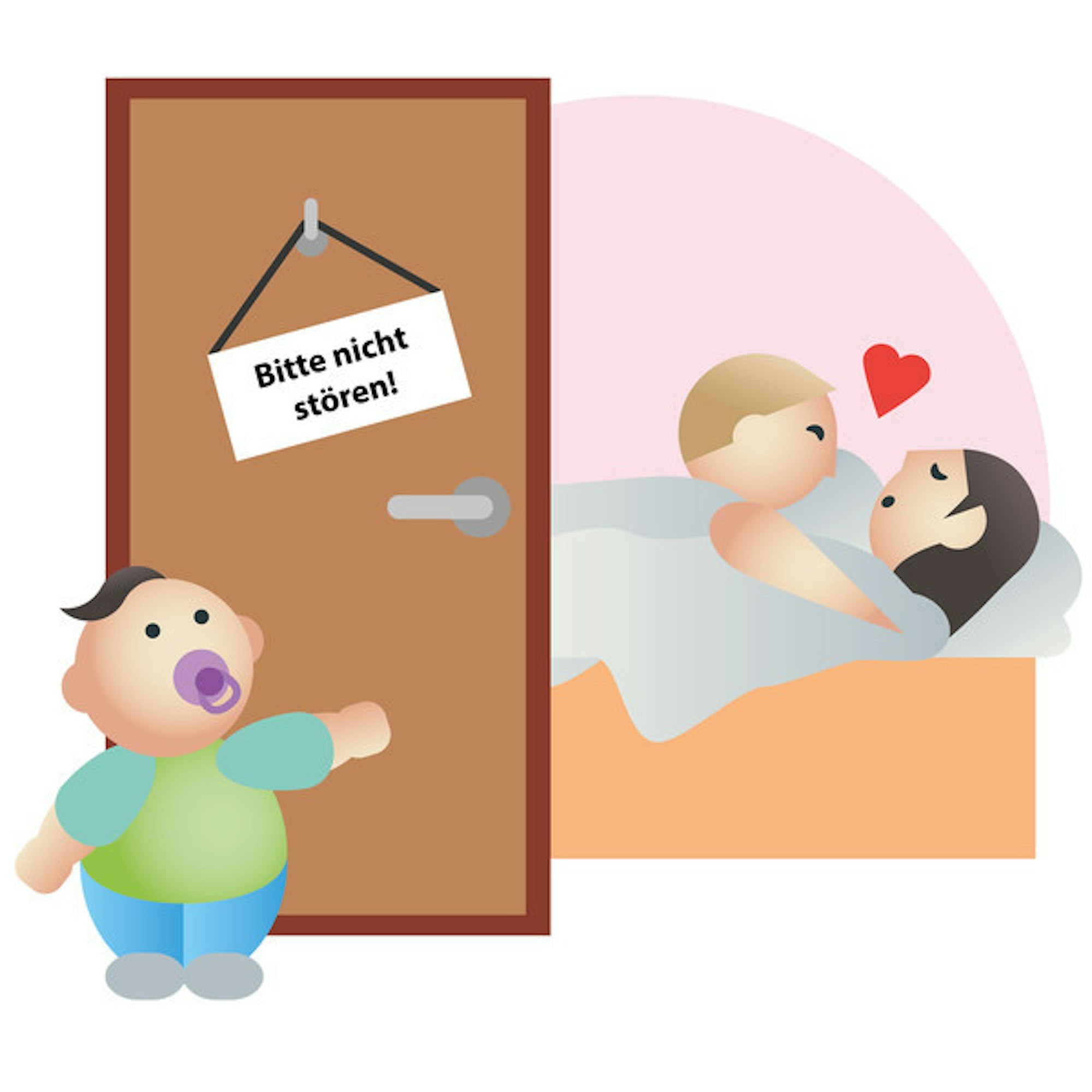 Eltern beim Sex Kind platzt herein