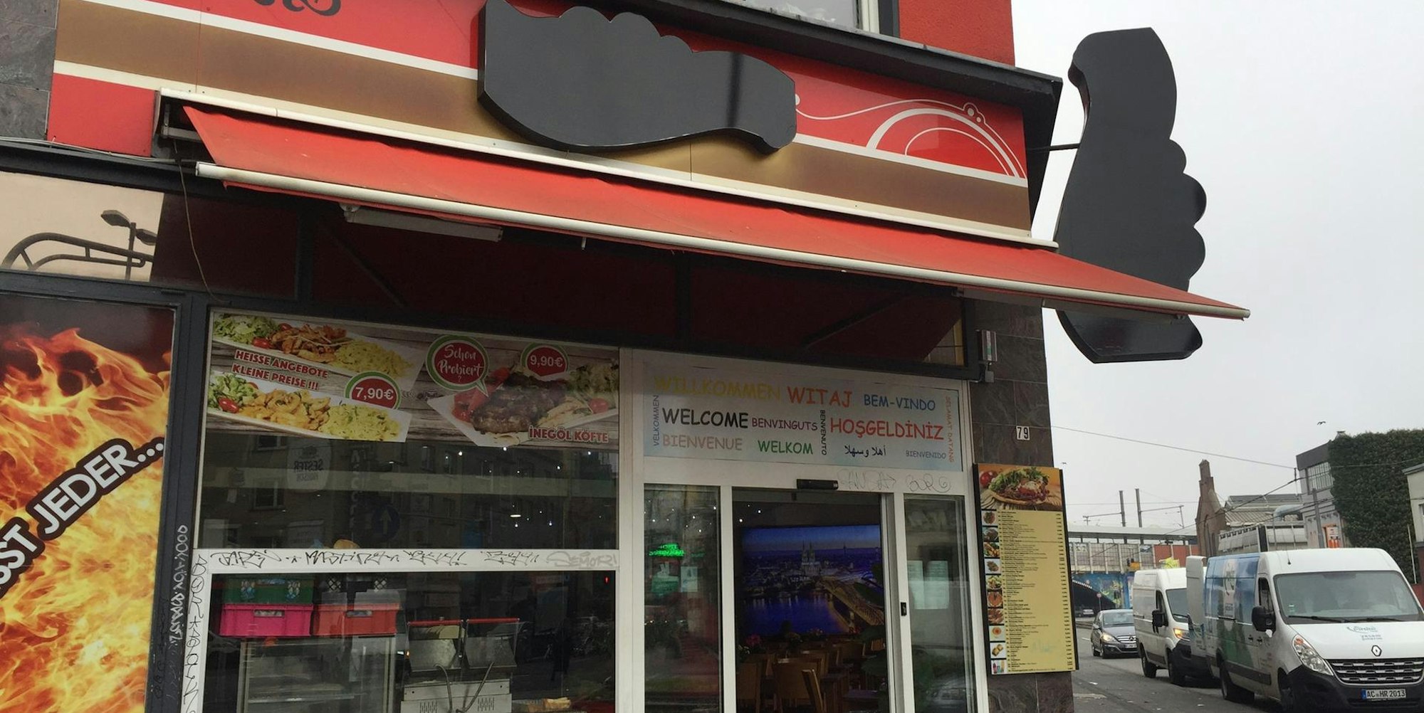 Das ehemalige Arslan-Restaurant in Ehrenfeld