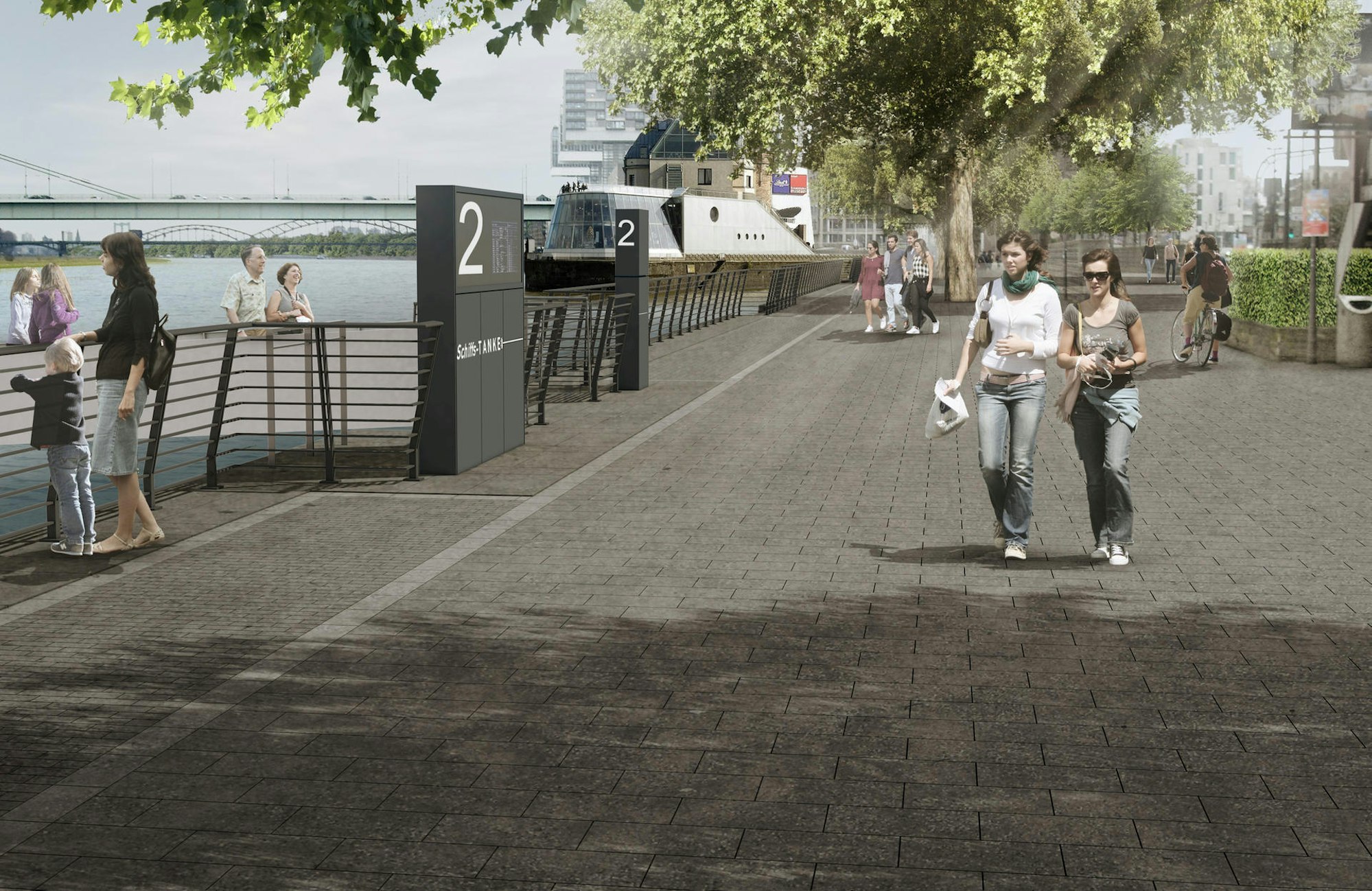 Visualisierung Promenade