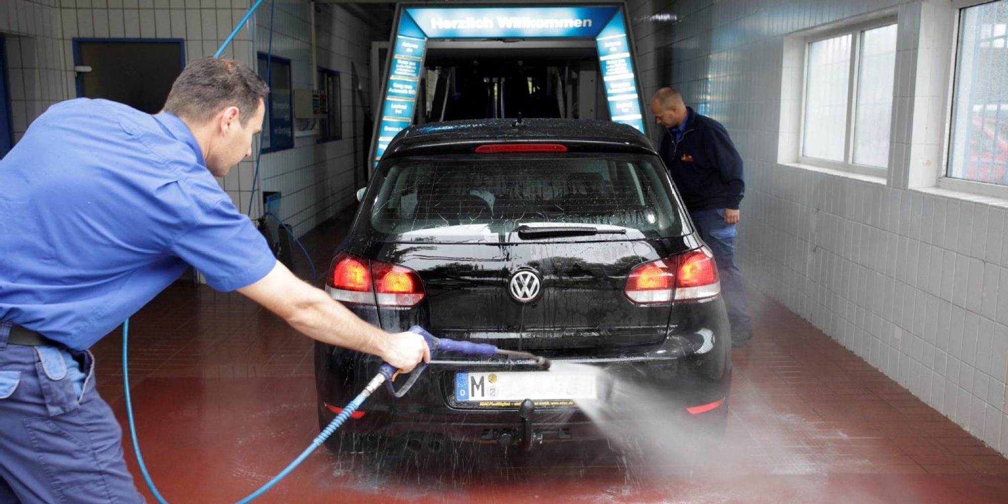 Winter Autowäsche 1