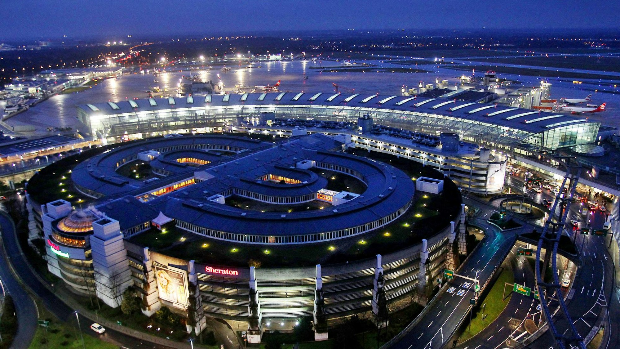 Terminal Flughafen Dusseldorf