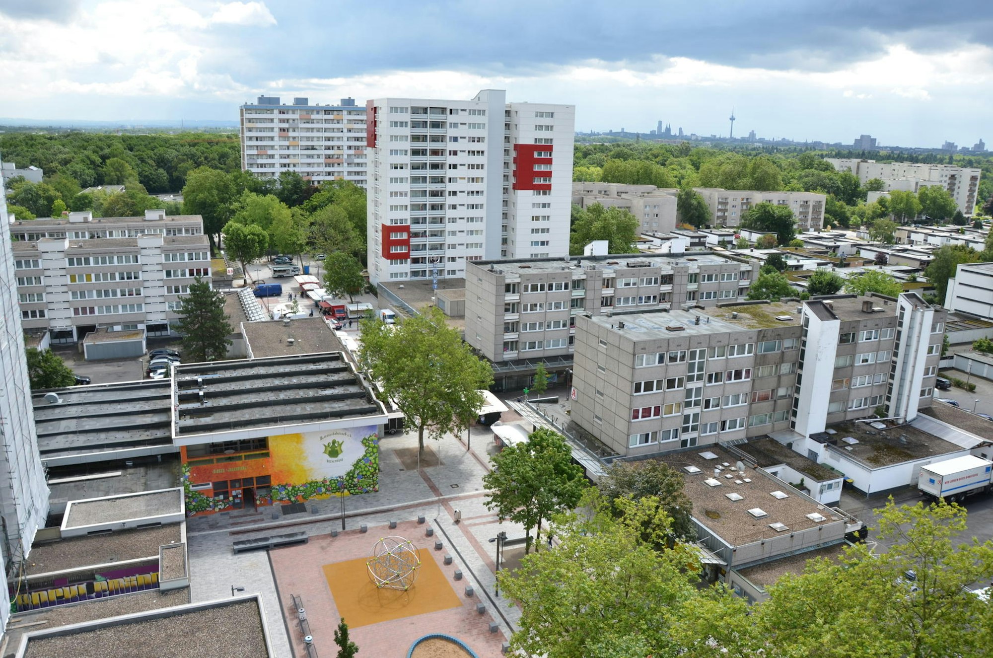 Das Görlinger Zentrum in Bocklemünd