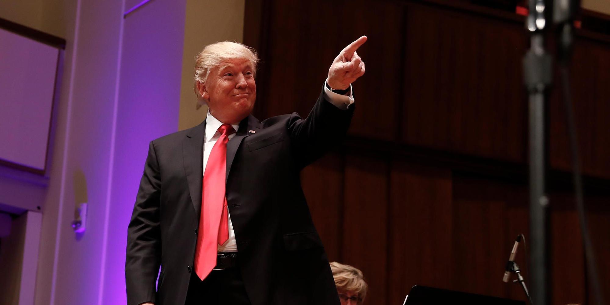 Donald Trump Gehaltsliste