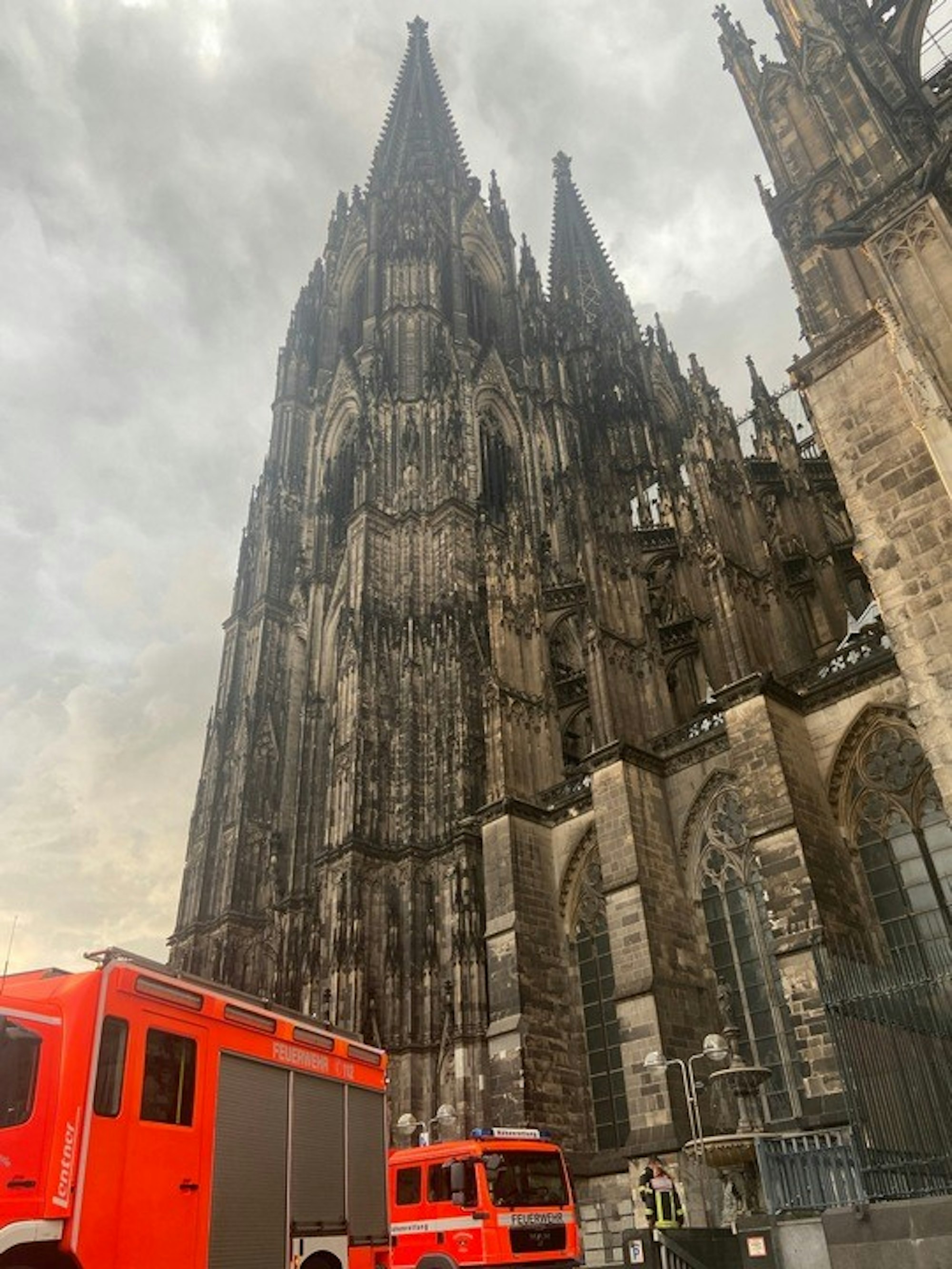 Einsatz am Dom