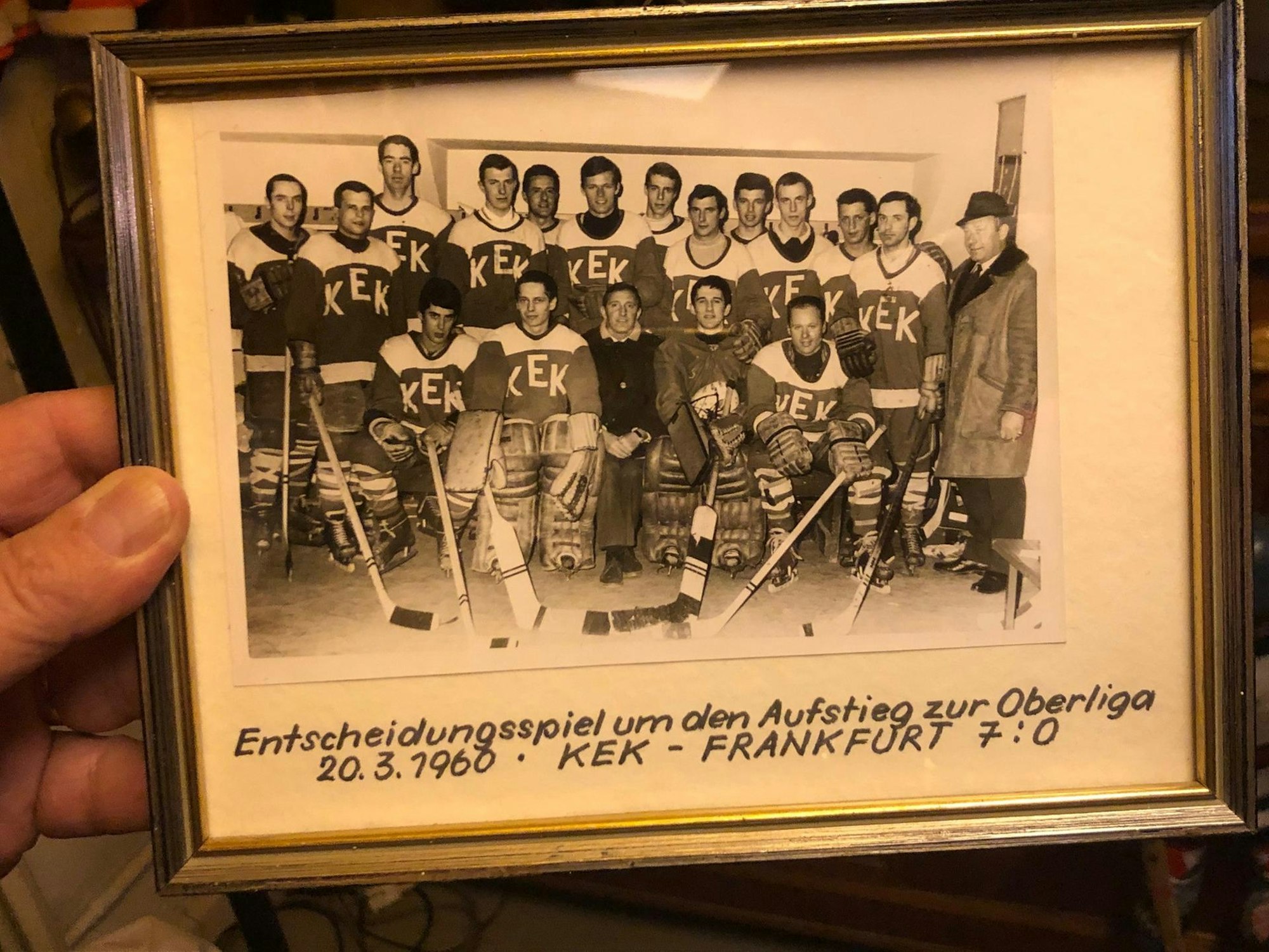 KEK Mannschaftsfoto Rahmen