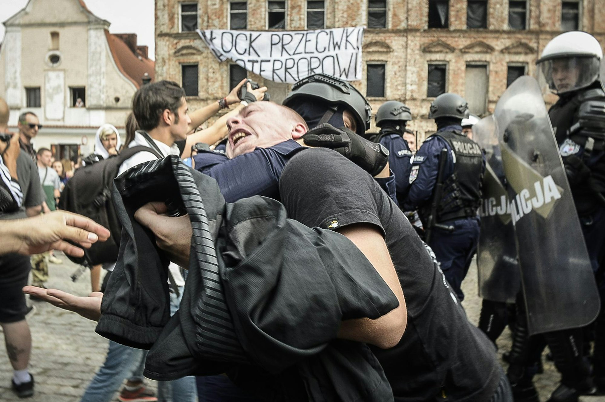 Plock_Polen_Ausschreitungen