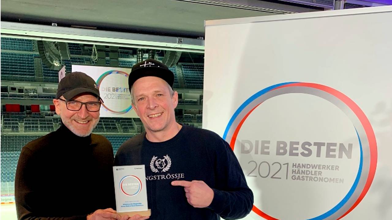 Rene Deichmann und Simon Stahl vom Wirtshaus em Ringströßje