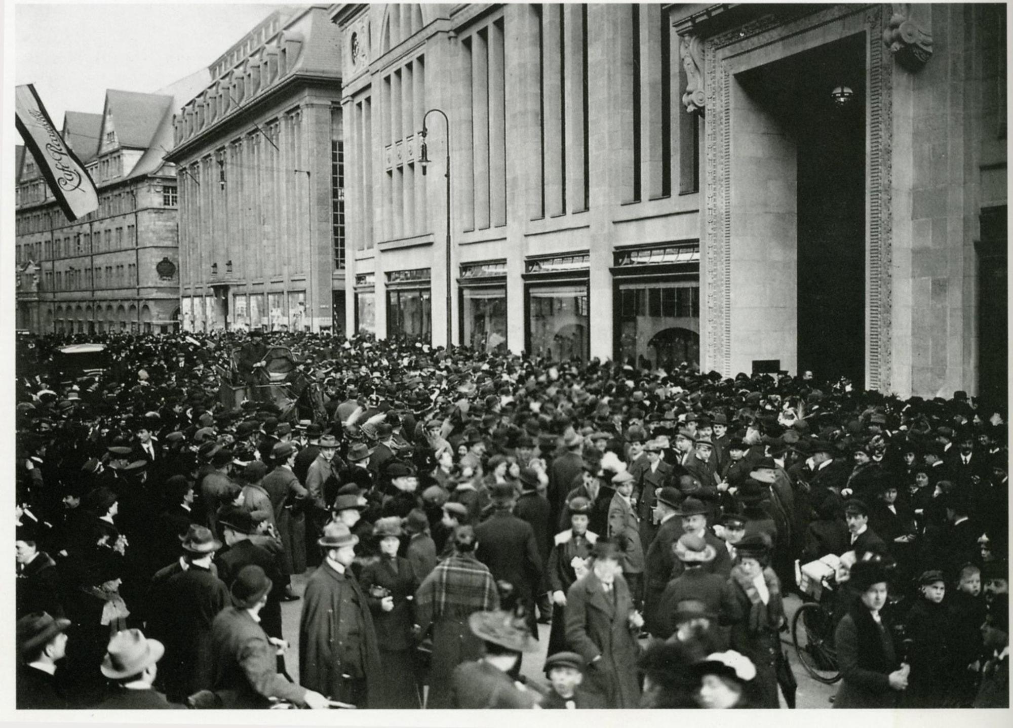 Eröffnung Tietz 1914