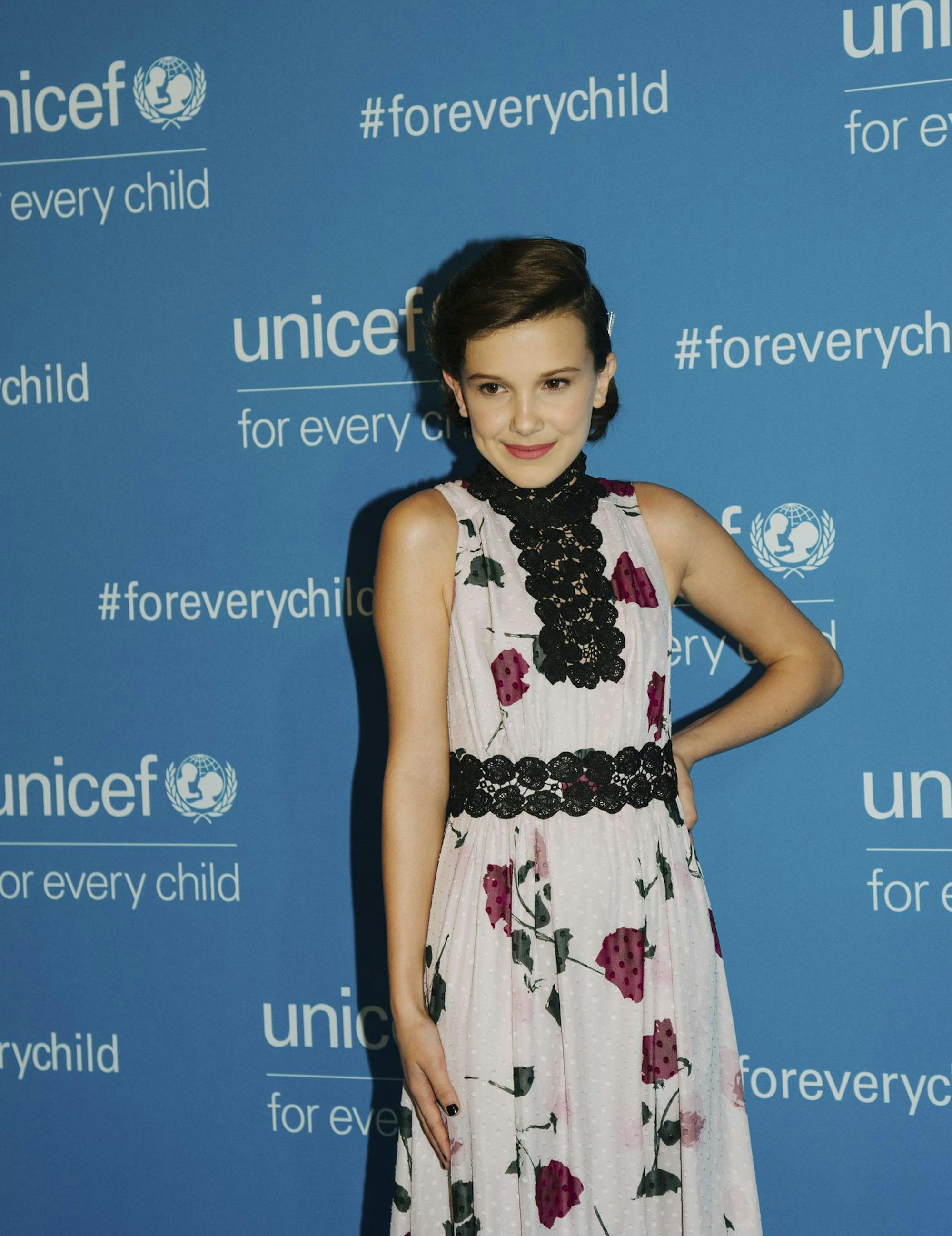 Millie Bobby Brown, Stranger Things, Unicef