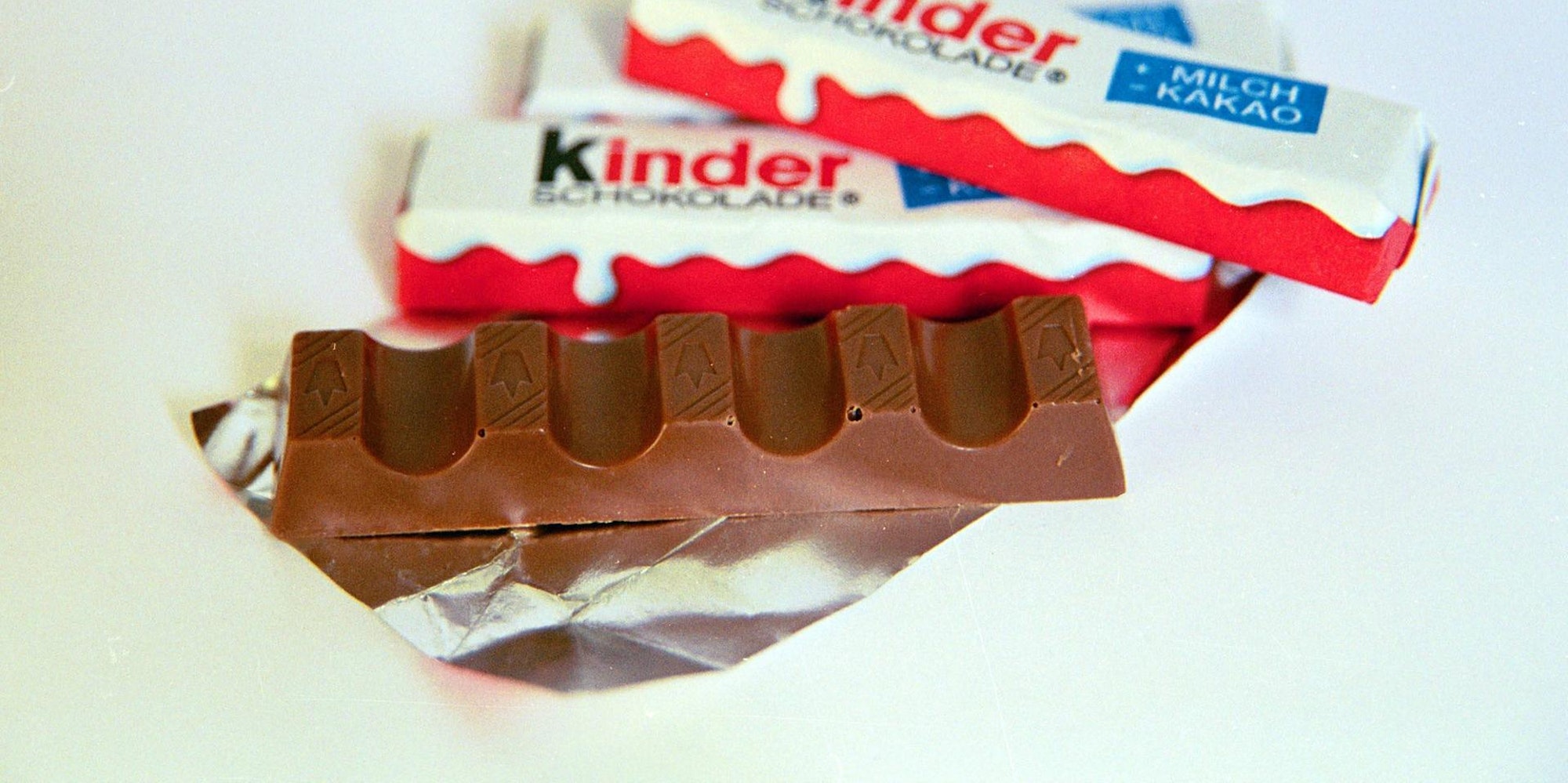 Kinderschokolade Riegel