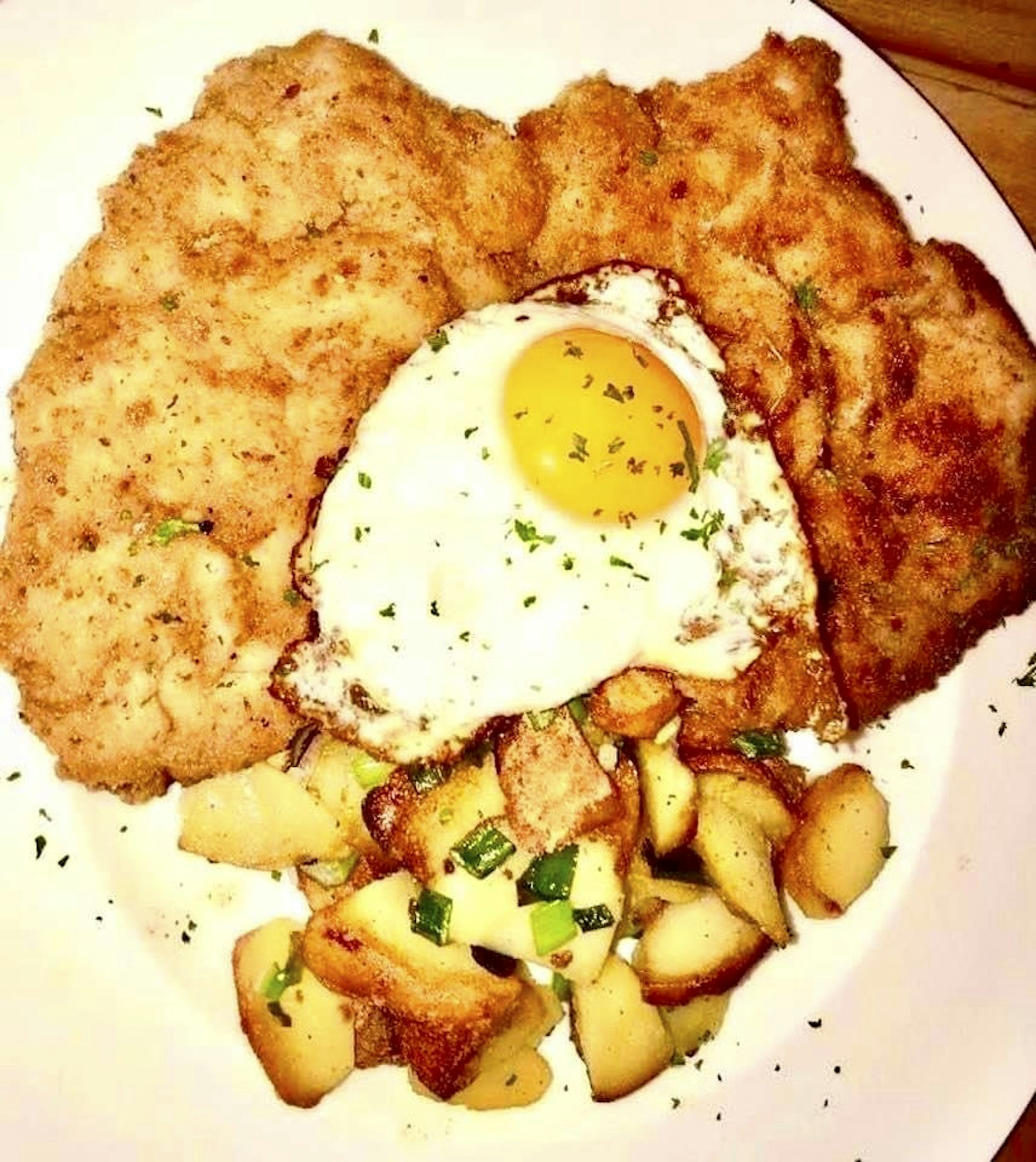 Ein Schnitzel im Mainzer Hof
