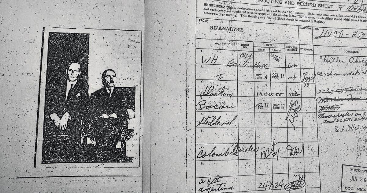 Psychopathogram Hitler Hitler Psychogramm: CIA veröffentlicht 68 Seiten über Hitlers Psyche ...