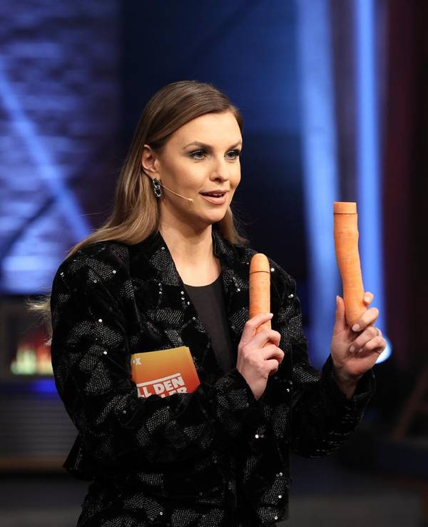Laura Wontorra am 23. Mai bei „Grill den Henssler”