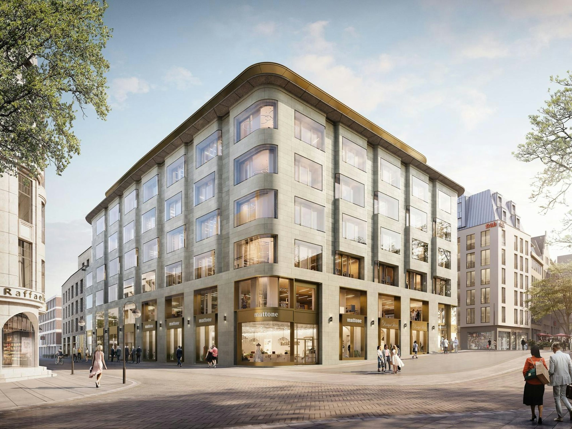 Neues Quartier in Kölner Innenstadt.