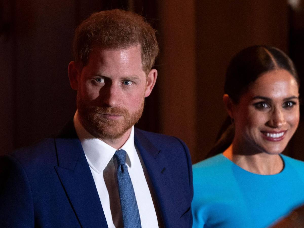 Prinz Harry und seine Frau Meghan, aufgenommen am 05. Mai 2020.