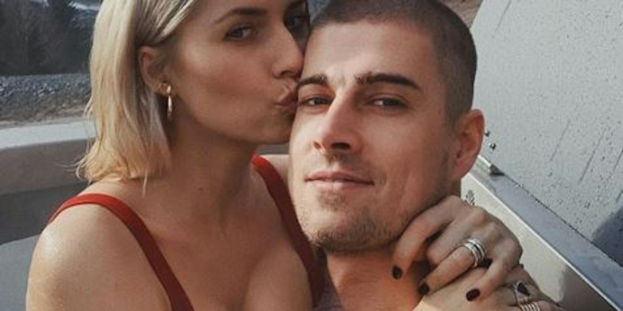 Lena Gercke und Freund