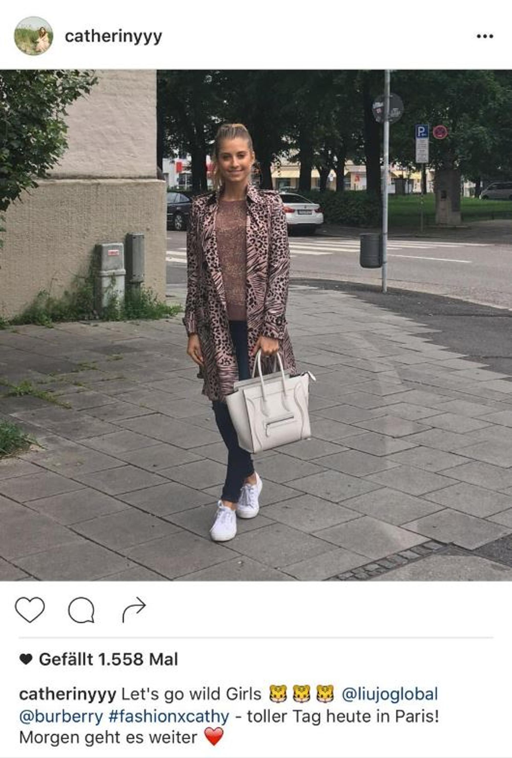 Cathy Hummels Instagram Paris