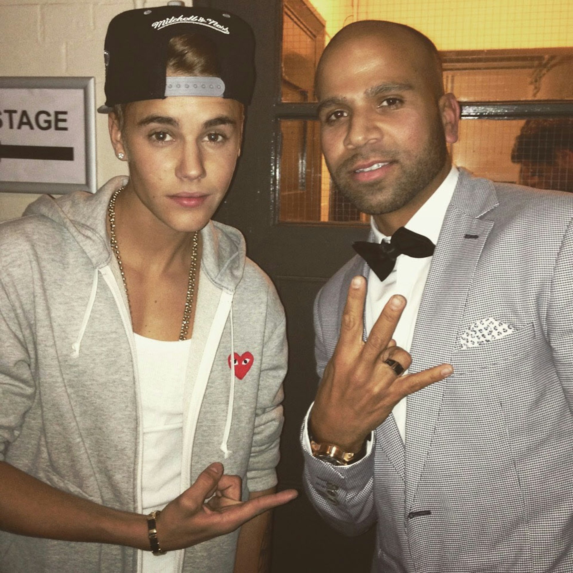 Hamza mit Bieber