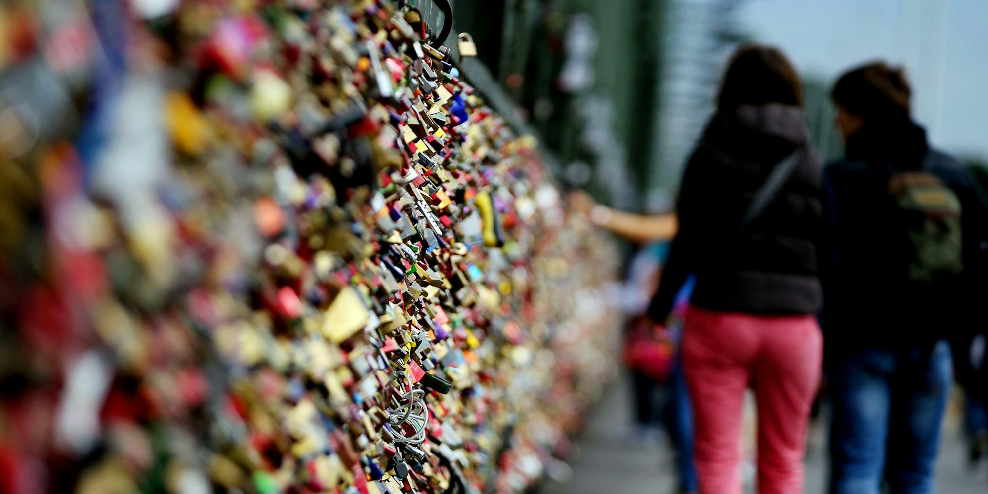 KÖ: Liebesschlösser in Köln