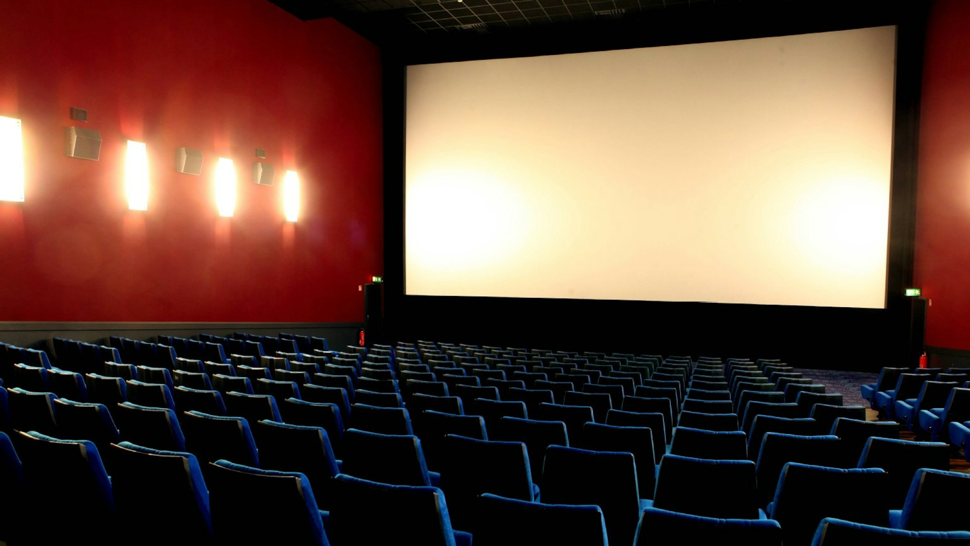 Ein Kino-Saal von innen.