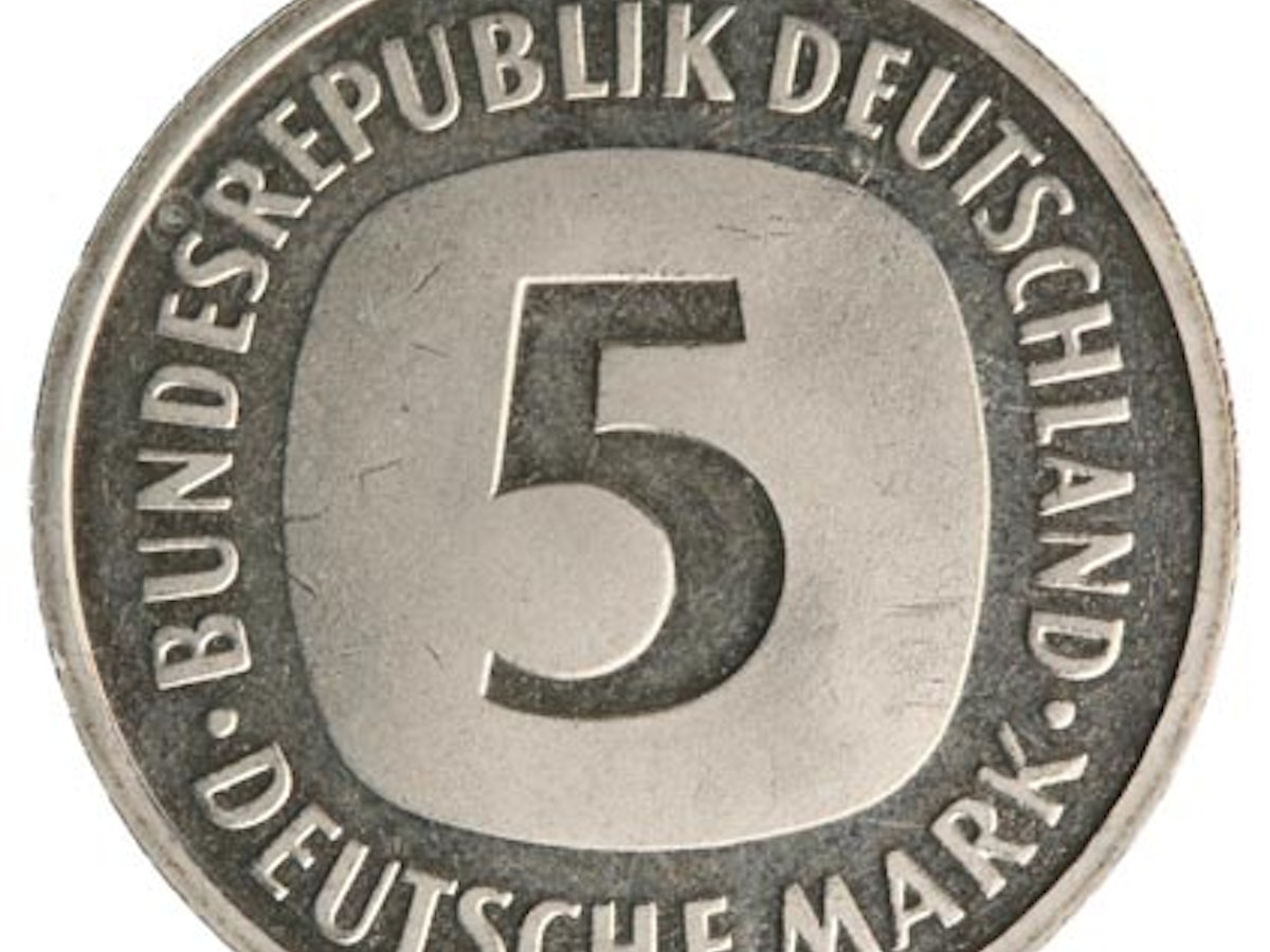5 Mark vorne