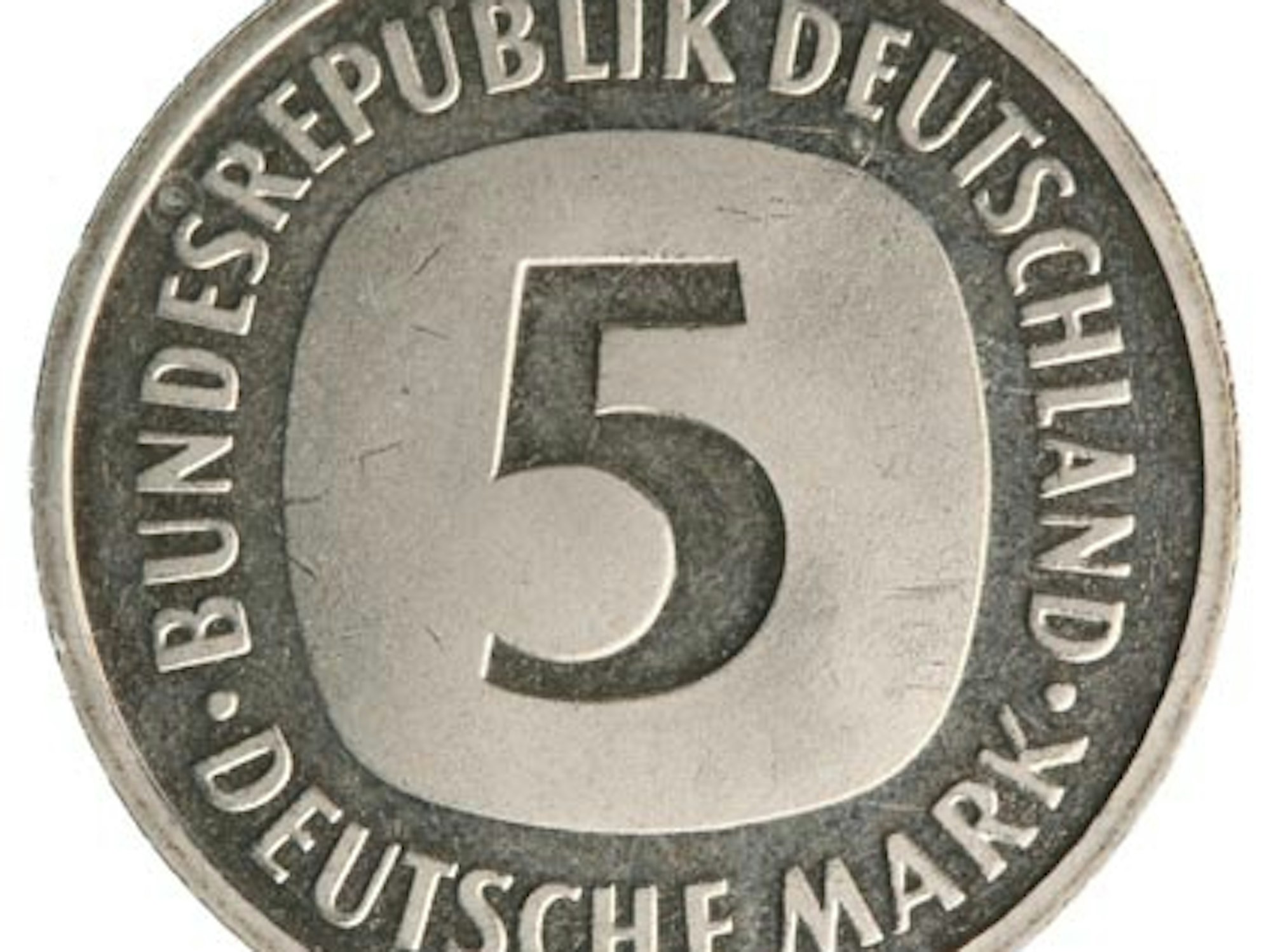 5 Mark vorne