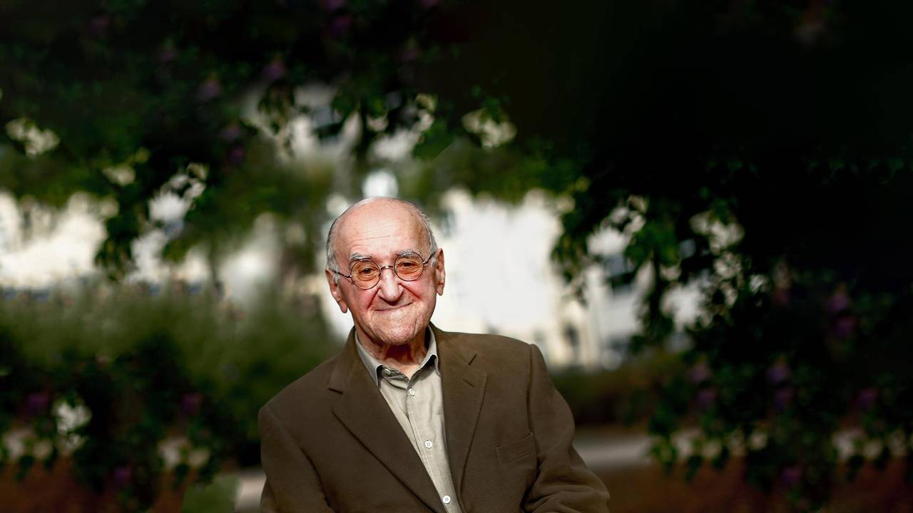 Alfred Biolek, früherer Moderator, Entertainer und Autor, am 19. September 2018 im Kölner Stadtgarten