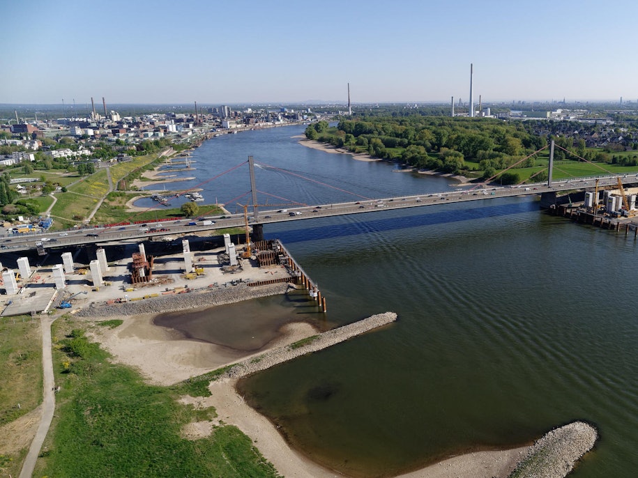 Leverkusener Brücke erlebt neuen Baustopp