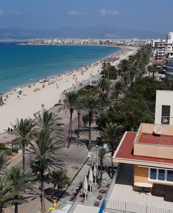 Balearen: Strand auf der beliebten Balearen-Insel Mallorca.