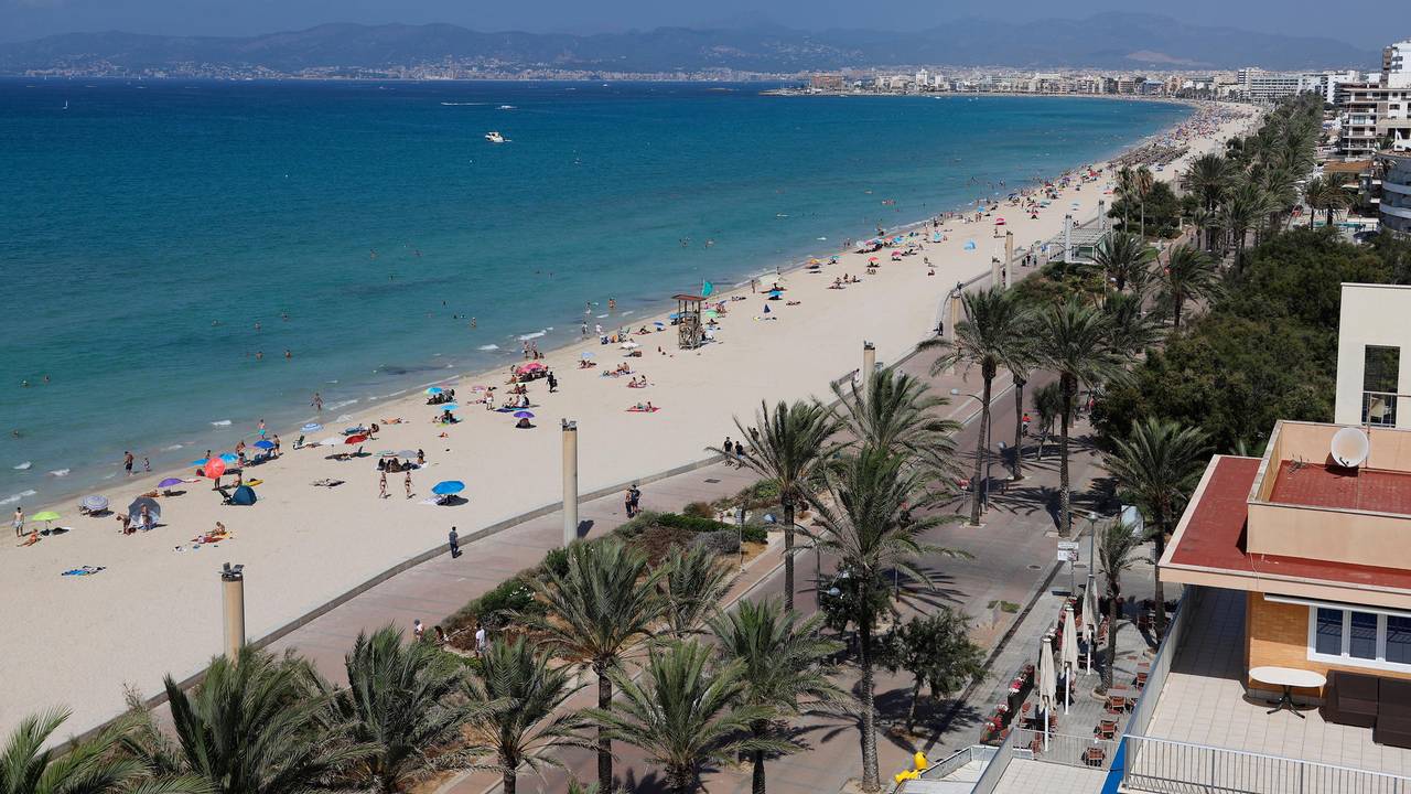 Balearen: Strand auf der beliebten Balearen-Insel Mallorca.