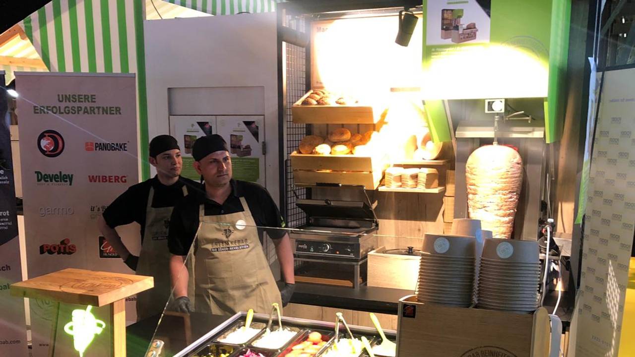 Döner Shop in Shop von Green Kebab